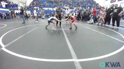 76 lbs Rr Rnd 2 - Weston Rutledge, Carl Albert vs Ryker Johnson, Division Bell Wrestling