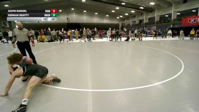 138 lbs Cons. Rd Of 16 - Gavin Rangel, Newberg High School Wrestling vs Kennan Beatty, MO West Championship Wrestling Club