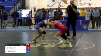 50 lbs Quarterfinal - Nyla Valencia, TMWC/ IWWC vs Jenna Gerhardt, North Dakota