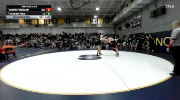 285 lbs Quarterfinal - Jason Freeman, Chaffey vs Xander Firm, Sultana