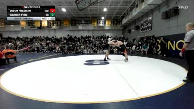 285 lbs Quarterfinal - Jason Freeman, Chaffey vs Xander Firm, Sultana