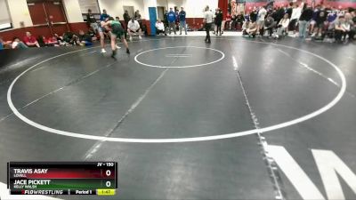 150 lbs Champ. Round 1 - Jace Pickett, Kelly Walsh vs Travis Asay, Lovell