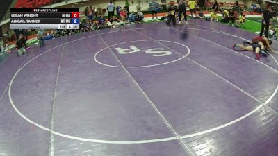 168 lbs Leeah Wright, Hawaii 14U Girls vs Abigail Tanner, Montana 14U Girls