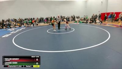 100 lbs Cons. Round 2 - Taylor Kimzey, Laramie vs Caydee Eden, Powell