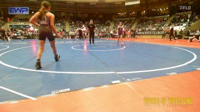 92 lbs Consi Of 8 #1 - Joely Hunt, Vian Wrestling Club vs Persayus Lorenzo-DeHerrera, Duran Elite