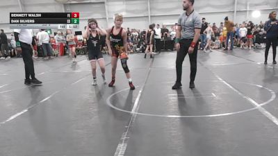 110 lbs Round 1 (4 Team) - Bennett Walsh, Firebird Elite vs Dan Silvers, Southwest Select
