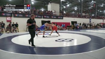 125 kg Semis - Jimmy Mullen, SERTC- TMWC vs Bradley Hill, Oklahoma Regional Training Center
