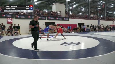 125 kg Semis - Jimmy Mullen, SERTC- TMWC vs Bradley Hill, Oklahoma Regional Training Center