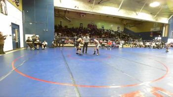 120 lbs Champ. Round 2 - James Fukuchi, Cerritos vs Jayden Hernandez, Ganesha