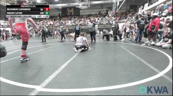 140 lbs Semifinal - Maximus Lupardus, All American Wrestling vs Grant Layne, Lions Wrestling Academy