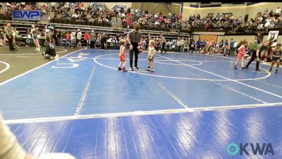 40 lbs Rr Rnd 2 - Brady Wood, Oklahoma Wrestling Academy vs Gavin Wigington, Watonga Blaine County Grapplers