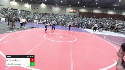 94 lbs Semifinal - Maliah Escajeda, Nevada Elite vs Jazzy Red Tomahawk, Heights WC