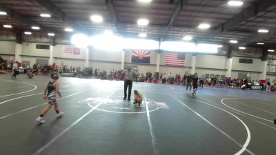 58 lbs Quarterfinal - Samuel Islas, Tucson Cyclones vs Ryatt Hansen, Cobbler Kids Wrestling