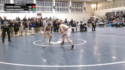 113 lbs 5th Place - Cooper Duncan, Cheshire vs Saunder Anastasia, Wilton