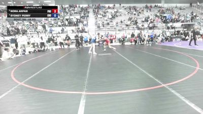 68 kg Quarters - Nora Akpan, Pinnacle Wrestling Club vs Sydney Perry, Cardinal Wrestling Club