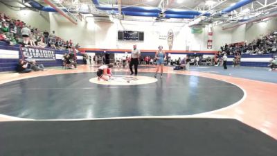 140 lbs Semifinal - Jordan Bicknell, Stanford (Olympia) vs Norah Stoodley, Batavia