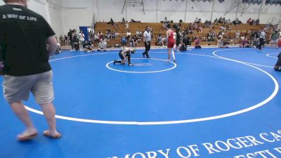 130 lbs Cons. Round 2 - Pierce Bennett, Livermore Elite WC vs Arthur Fernandez, Nor Cal Finest