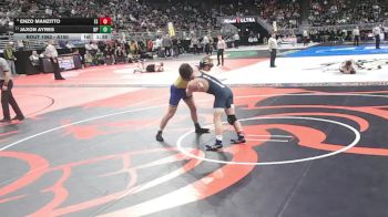 Champ. Round 1 - Jaxon Ayres, North Platte vs Enzo Manzitto, Elkhorn South