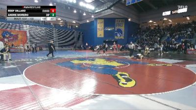 132 lbs Cons. Round 2 - Reef Dillard, Bethlehem Catholic vs Andre Morero, Seton Hall Prep