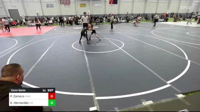 65 lbs Consolation - Pierce Zamora, Powerline WC vs Kali Hernandez, Top Dog WC