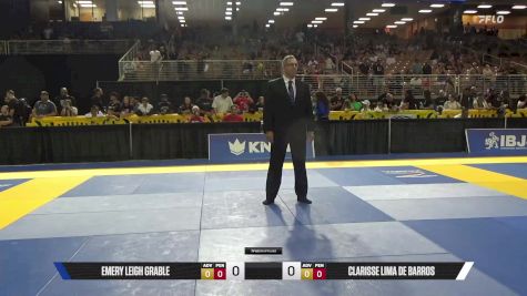 Clarisse Lima De Barros vs Emery Leigh Grable 2025 Pan Kids Jiu-Jitsu IBJJF Championship