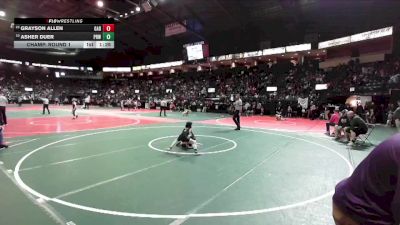 60 lbs Champ. Round 1 - Grayson Allen, GARA vs Asher Duer, PRW1