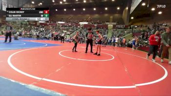 67 lbs Cons. Round 2 - Eli Martin, Raptor Wrestling vs Colin Hickey, Little Rock Wrestling Club