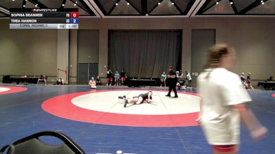 115 lbs Cons. Round 3 - Sophia Beanner, PA vs Thea Hannon, SC