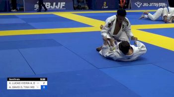 KAUÃ LUCAS VIEIRA A. DE ABREU vs ALAN DAVID D. TINH MOTTAIS 2023 European Jiu-Jitsu IBJJF Championship