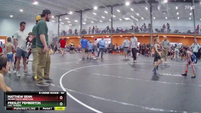 60 lbs Champ. Round 1 - Matthew Senn, Pelion Youth Wrestling vs Presley Pemberton, LWC: Raiders