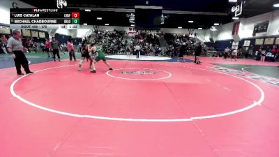 175 lbs Quarterfinal - Michael Chadbourne, Brea Olinda vs Luis Catalan, Chaffey