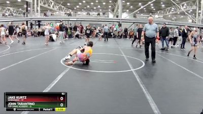 92 lbs Placement (4 Team) - Jake Kurtz, Warhawks vs John Tarantino, Top Dawg Academy