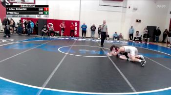 150 lbs Cons. Round 4 - Noah Bugajski, Portage High School vs Ryan Hall, Penn High School