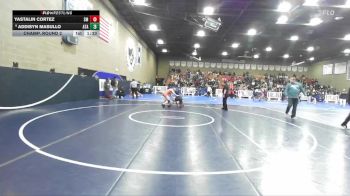 130 lbs Champ. Round 2 - Yastalin Cortez, Santa Maria vs Addisyn Masullo, Atascadero
