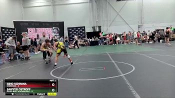 132 lbs Round 4 (8 Team) - SAWYER OSTROFF, Flickr Boyz Blackbeards vs Gino Schinina, Scorpions