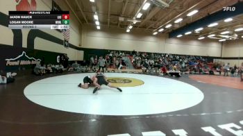 190B Round 2 - Logan Moore, Worland vs Jaxon Hauck, Lockwood (Billings)