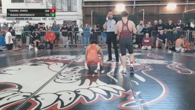 145 lbs Round Of 32 - Daniel Jones, Journeymen vs Isaiah Ebersbach, Titan Mercury