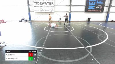 90 lbs Rr Rnd 2 - Nolan Culp, Indiana Outlaws Silver vs Shane Tormey, Shore Thing Sand