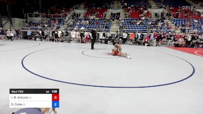 150 lbs Cons 32 #1 - Braxten Antuna, OK vs Dayven Cuba, KS