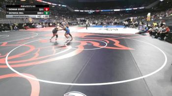 Quarterfinal - Rowan Statz, Elkhorn Wrestling vs Octavia Hill, Omaha North