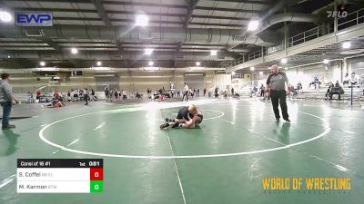 108 lbs Consi Of 16 #1 - Shawn Coffel, NB Elite vs Mack Karmon, Burnett Trained Wrestling