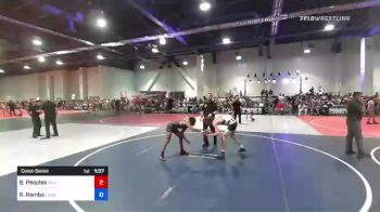 133 kg Consolation - Brandon Peoples, Silverback WC vs Reece Rambo, Legacy Elite WC