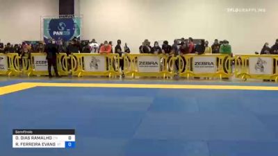 DIEGO DIAS RAMALHO vs RICARDO FERREIRA EVANGELISTA 2020 IBJJF Pan No-Gi Championship