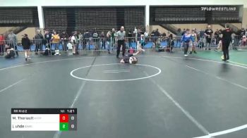 49 lbs Prelims - Mason Theriault, Maine Trappers ES vs Jayden Uhde, Broad Axe Wrestling Club Red