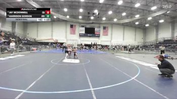 133 lbs Semifinal - Harrison Gordon, NYU vs Jay McDonnell, Ithaca