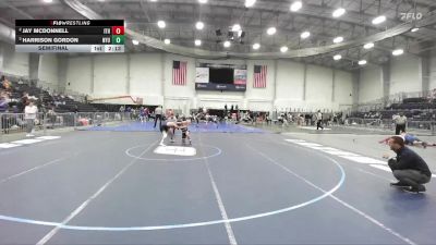 133 lbs Semifinal - Harrison Gordon, NYU vs Jay McDonnell, Ithaca