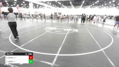 144 lbs Consi Of 16 #2 - Giuseppe Tocco, Horizon vs Joshua Labial, No Team