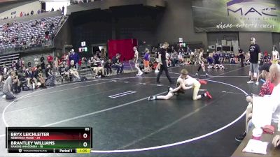 85 lbs Finals (8 Team) - Bryx Leichleiter, Nebraska Maize vs Brantley Williams, Kansas Anaconda