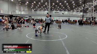 96 lbs Placement (4 Team) - Fernando Jimeno, Junior Terps Express vs Aiden Yarnell, Team Boogie Men