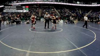 4A 120 lbs Cons. Round 3 - Naylor Higgins, Middle Creek vs Lucas Angstadt, Ashley